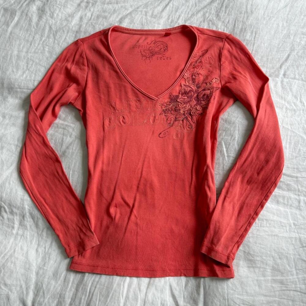 Subversive grunge euro long sleeve top